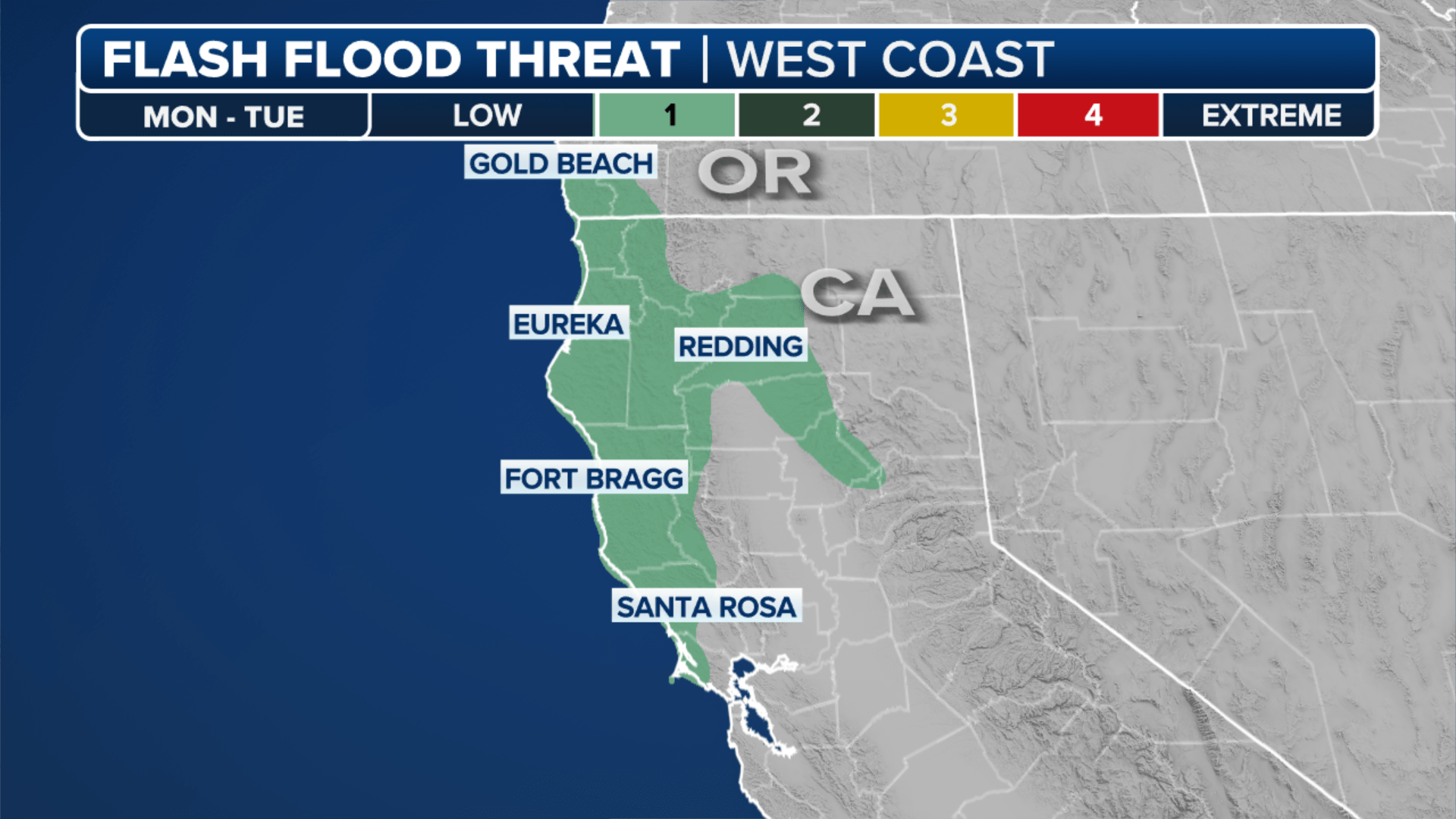 Dangerous atmospheric river storms again threatening California with
